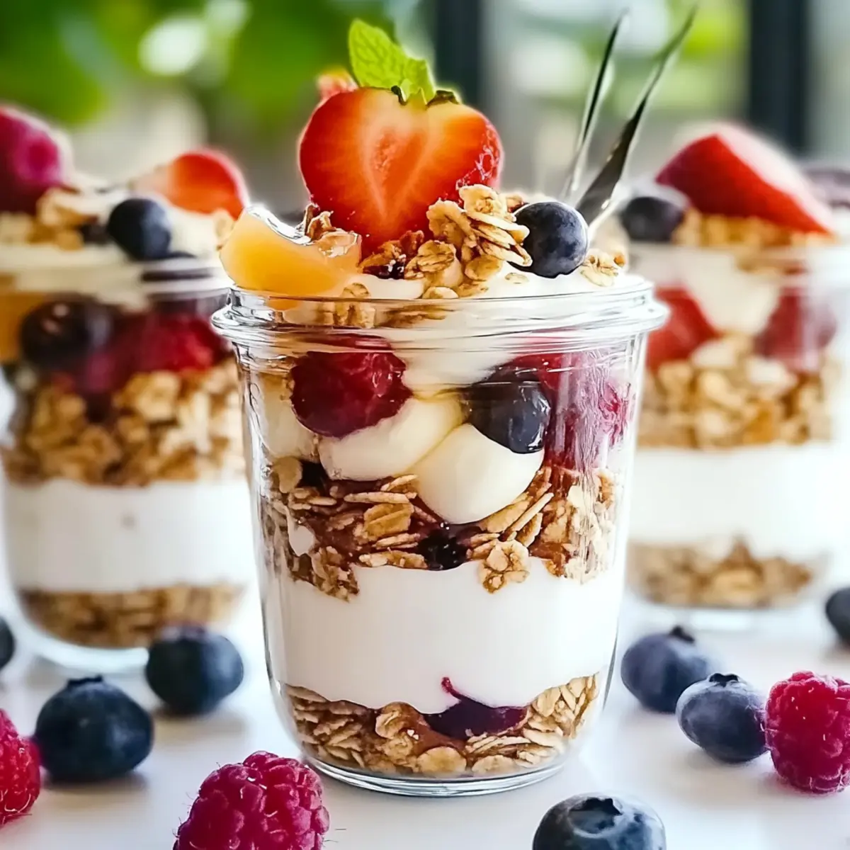 Yogurt Parfait Brunch Bar