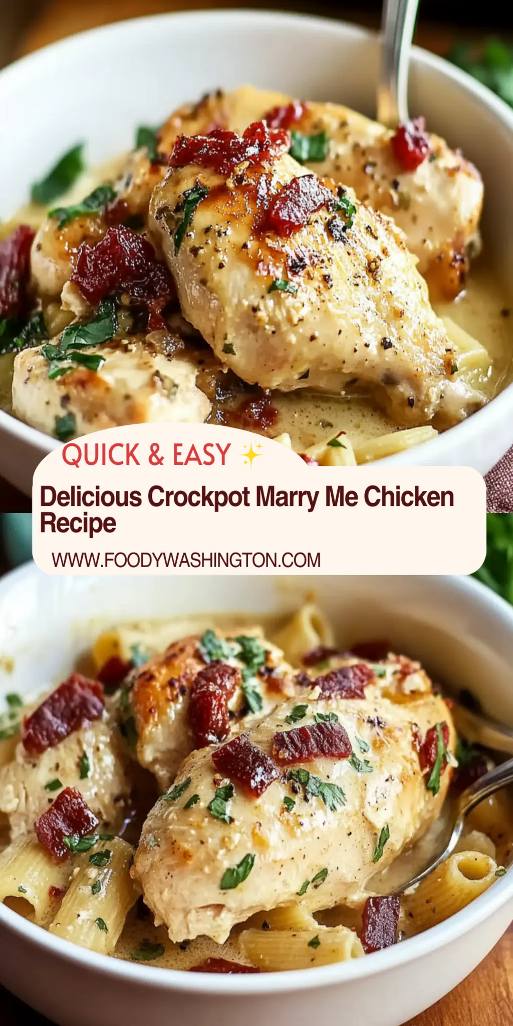 Easy and Delicious Crockpot Marry Me Chicken Recipe to Try
