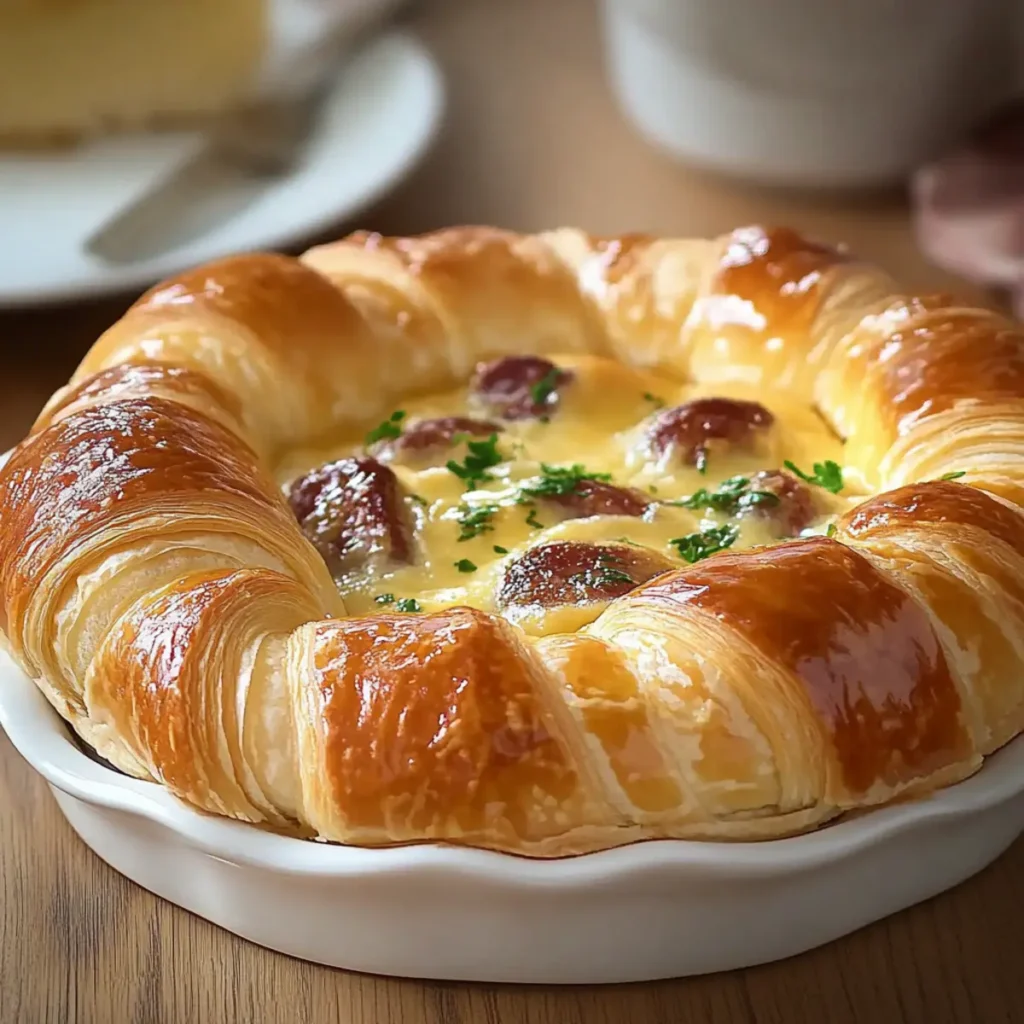Croissant Breakfast Pie