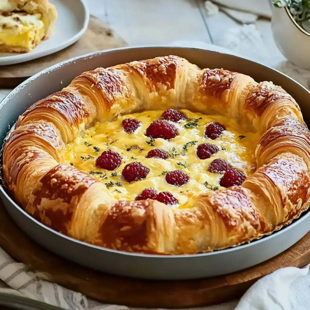 Croissant Breakfast Pie