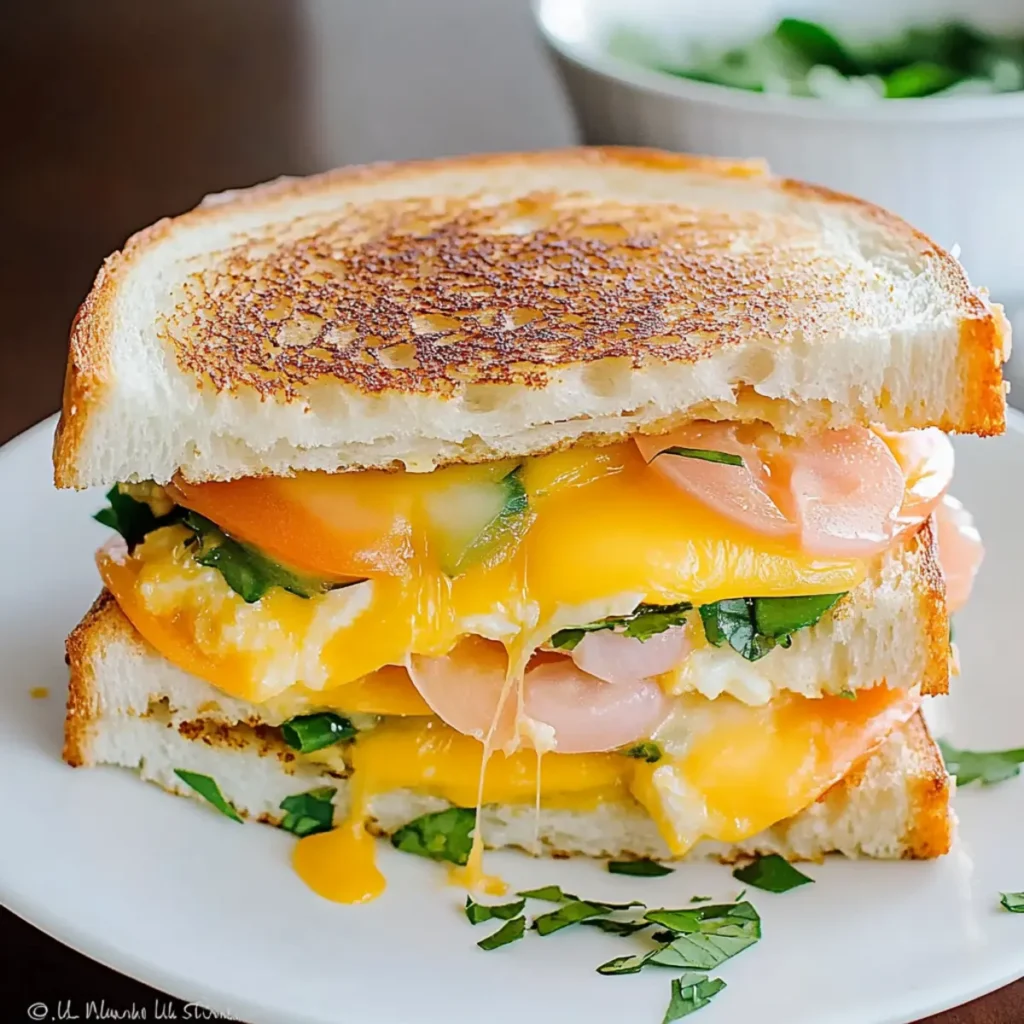 5 Minute Breakfast Sandwich