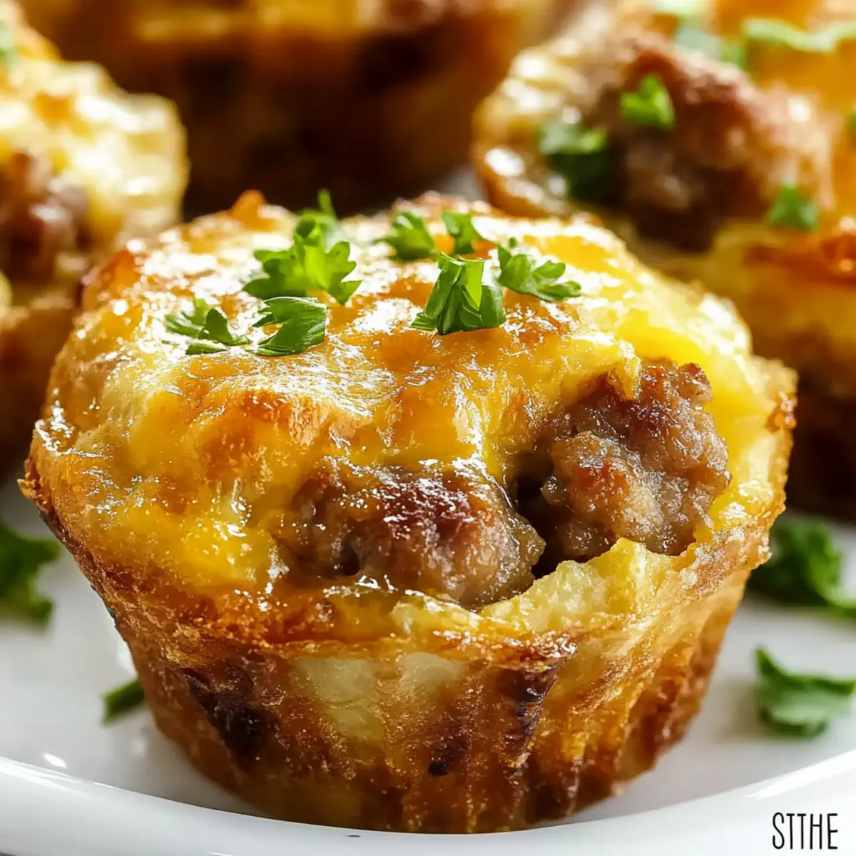 Savory Sausage & Egg Breakfast Bites