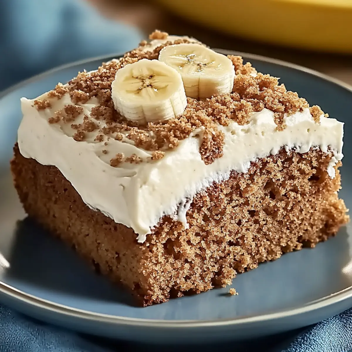 Delicious Banana Cake with Cream Cheese Frosting Recipe