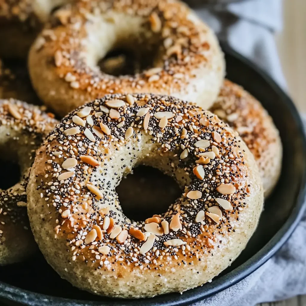 Delicious Almond Flour Low-Carb Bagels