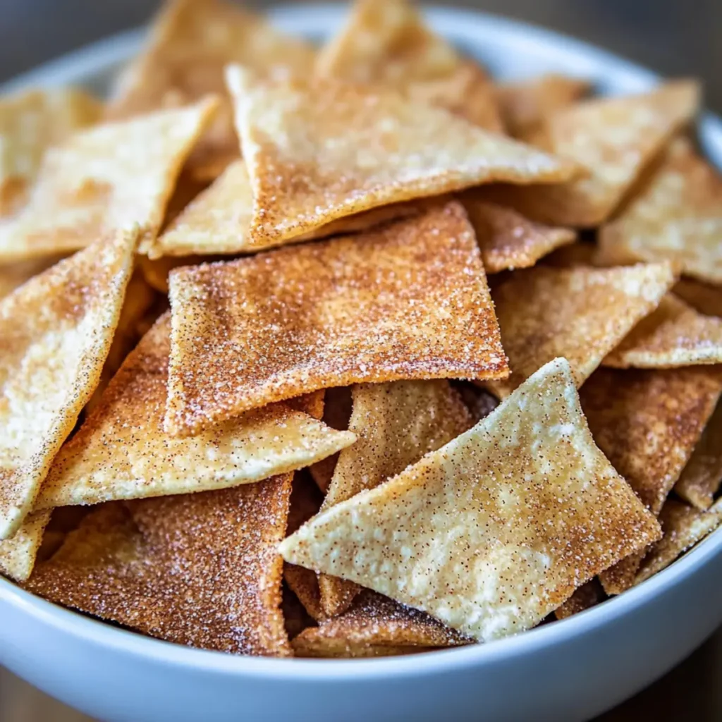 Cinnamon Sugar Pita Chips
