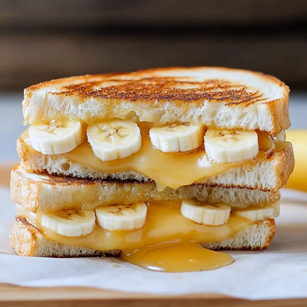 Honey Banana Grilled Cheese
