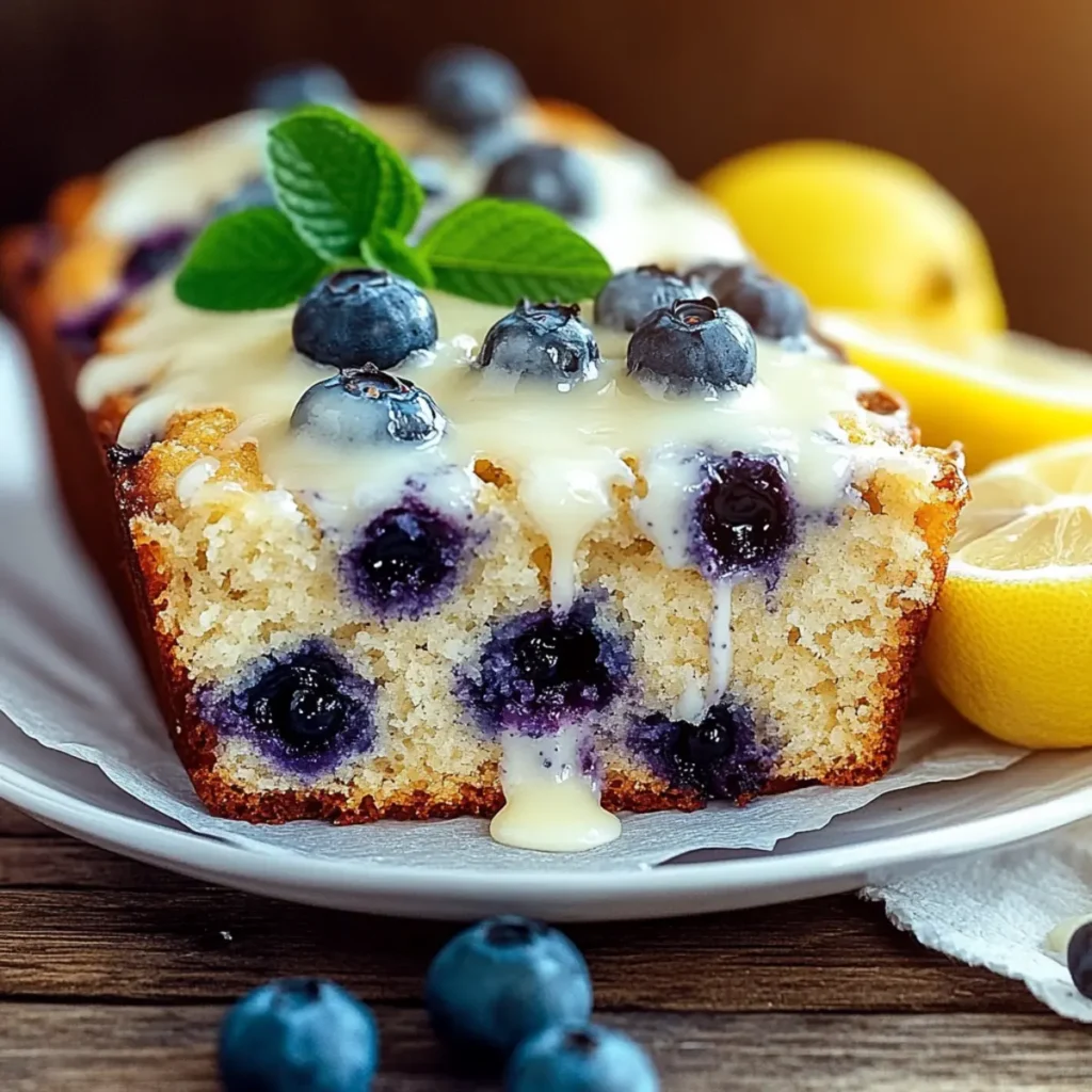 Lemon Blueberry Loaf
