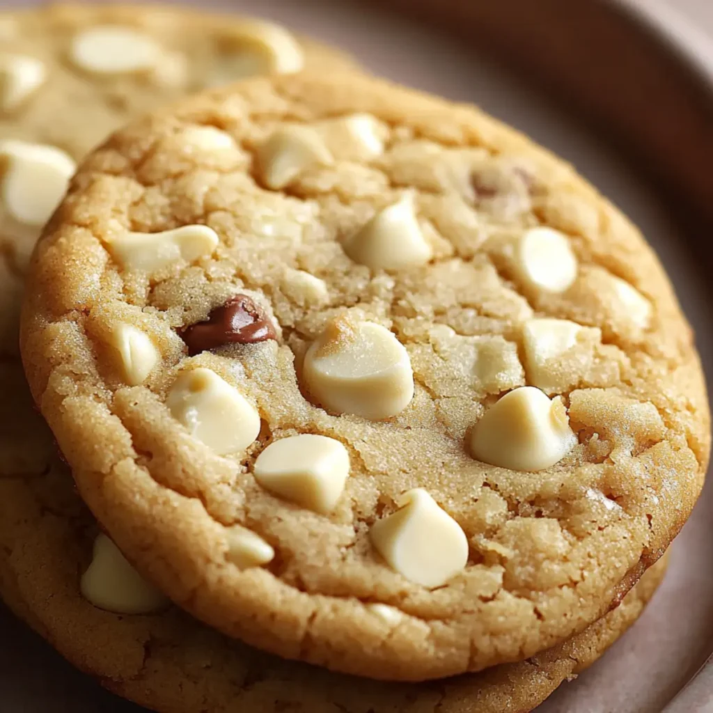 White Chocolate Chip Cookies