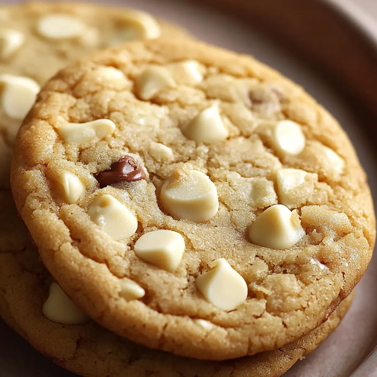 White Chocolate Chip Cookies