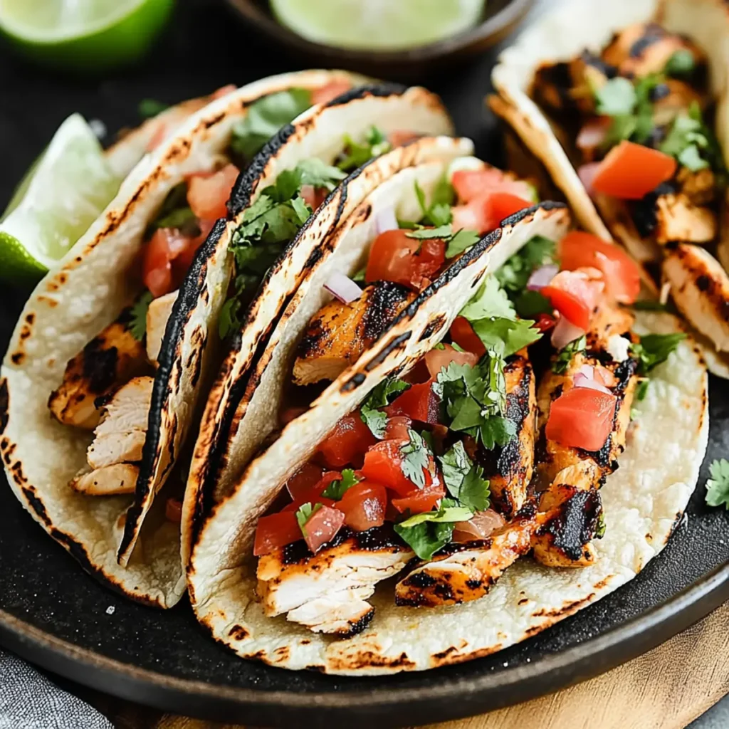 Grilled Chicken Tacos