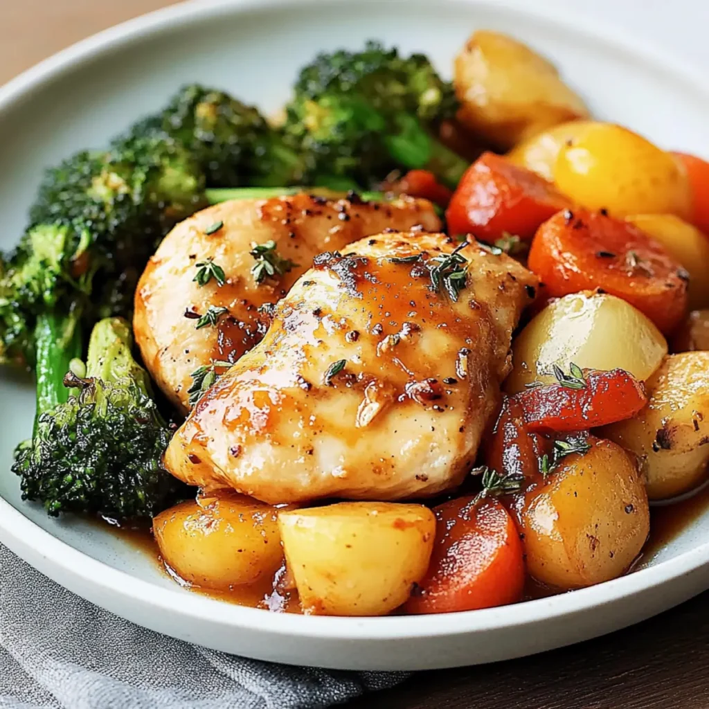 Healthy Chicken and Veggie Dinner
