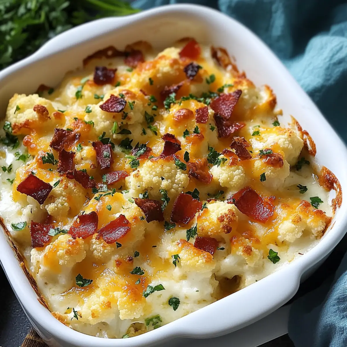 Loaded Cauliflower Casserole