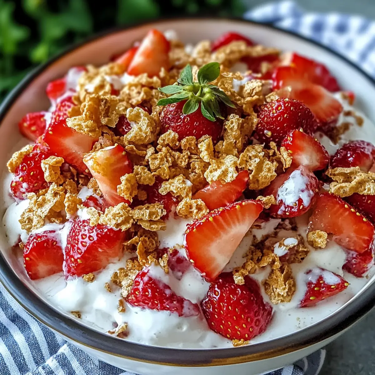 Strawberry Crackle Salad