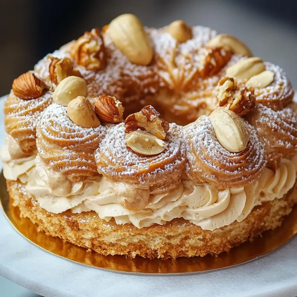 Decadent Paris-Brest with Hazelnut Cream