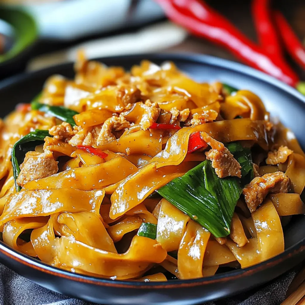 Drunken Noodles Thai