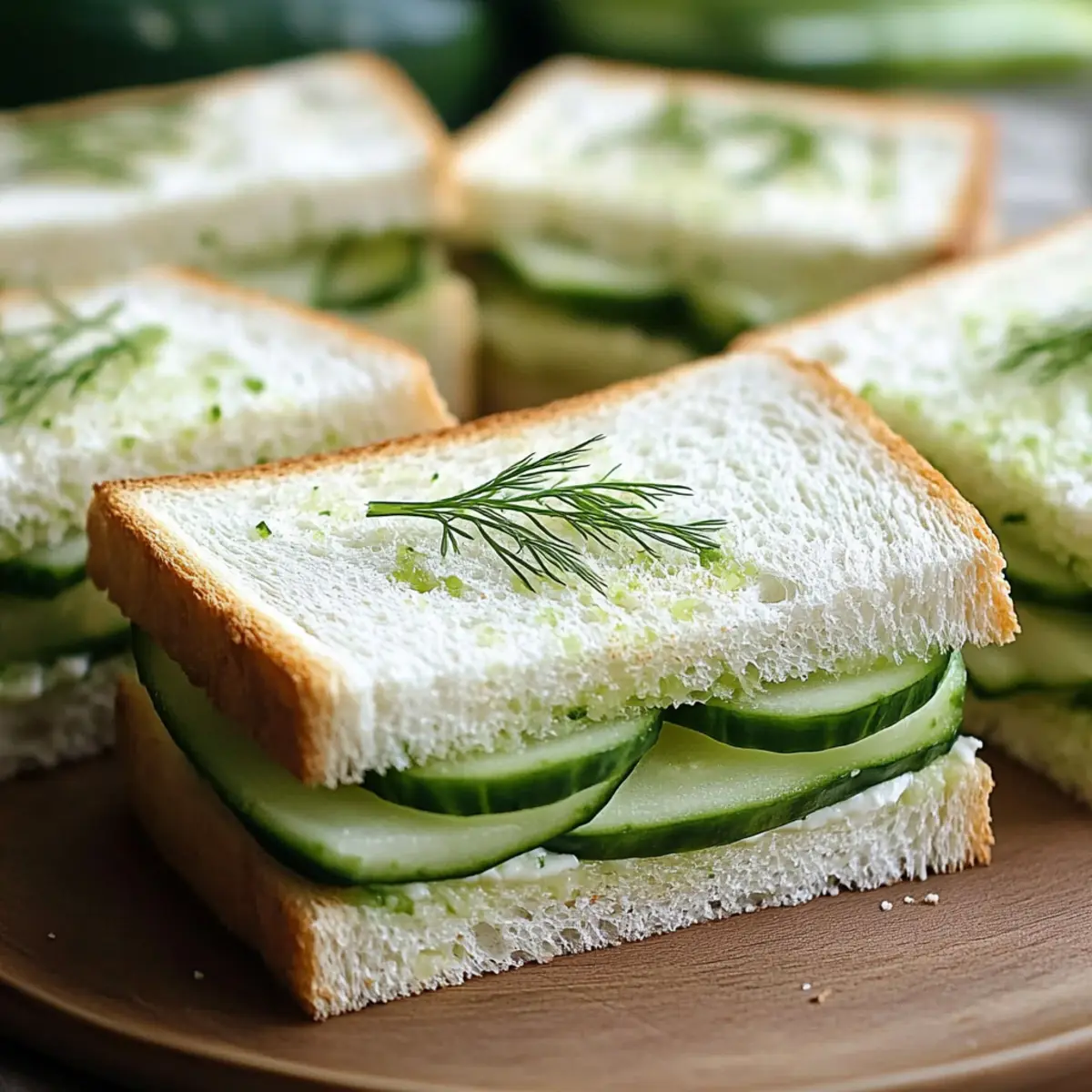 Cucumber Tea Sandwiches