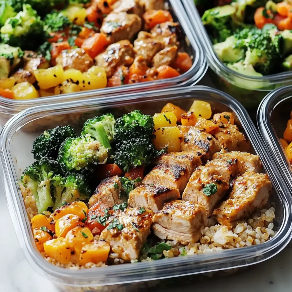 High Protein Low Calorie Meal Prep
