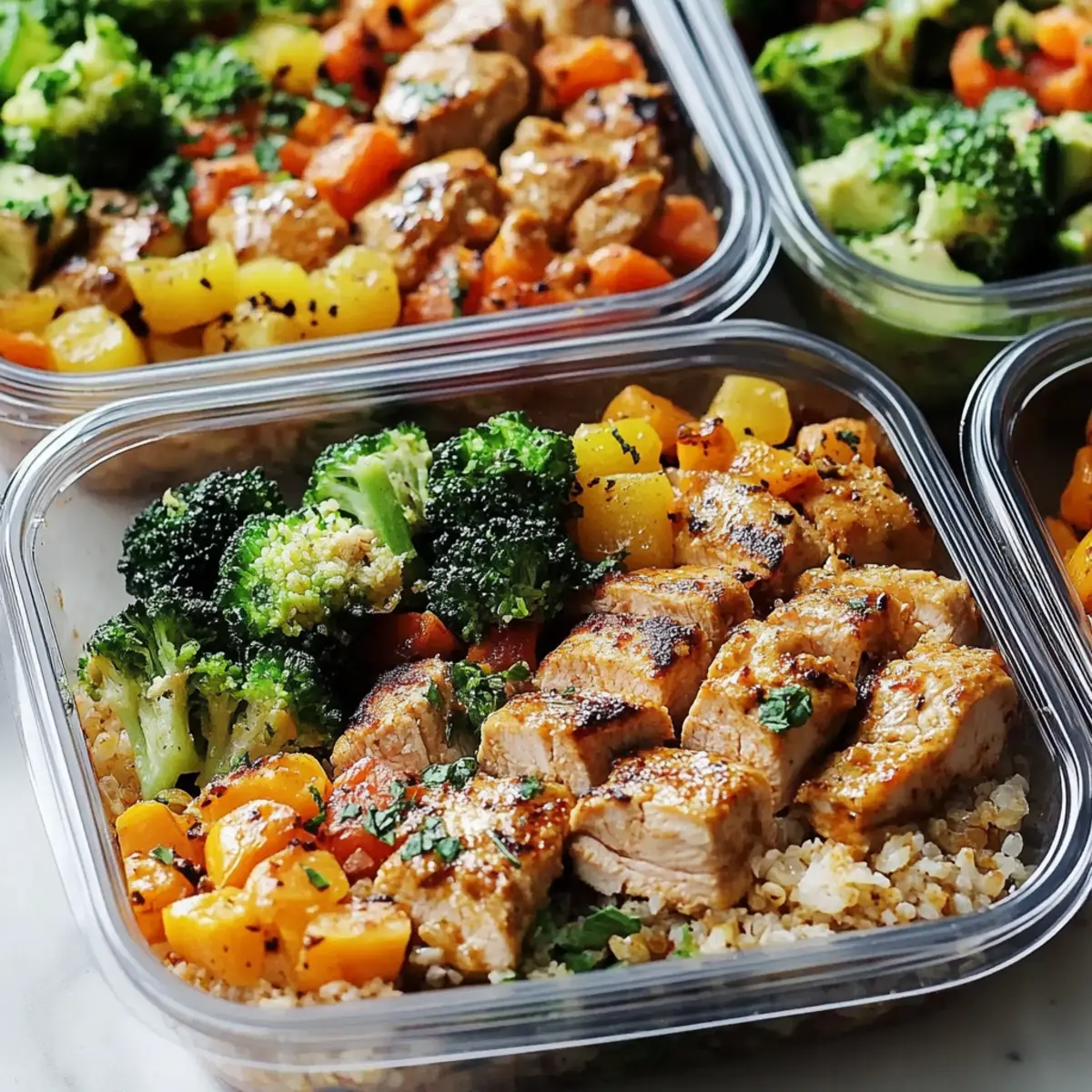 High Protein Low Calorie Meal Prep