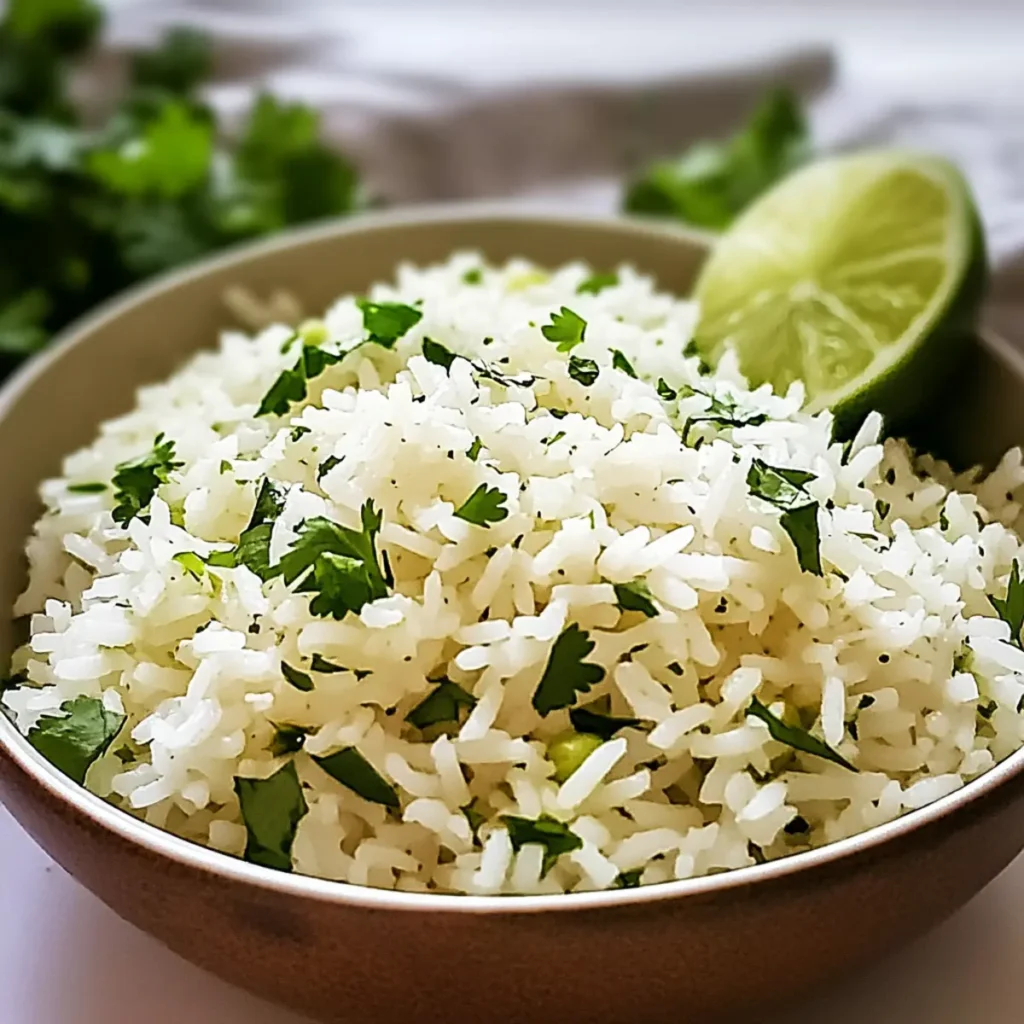Cilantro Lime Rice